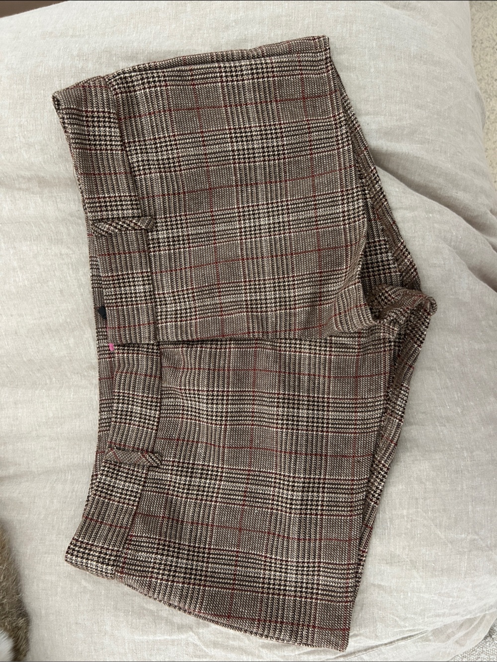 Classic Plaid Shorts - Brown Plaid